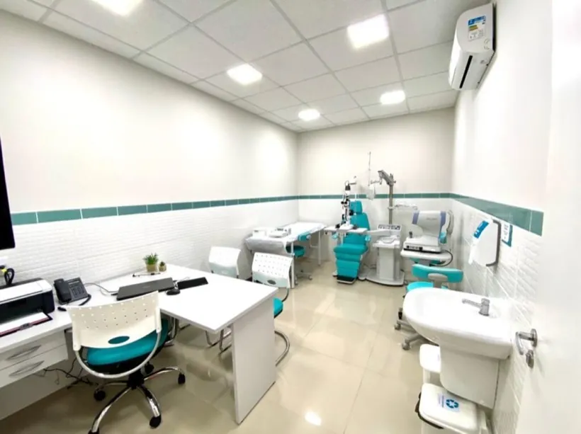 Interior da clínica
